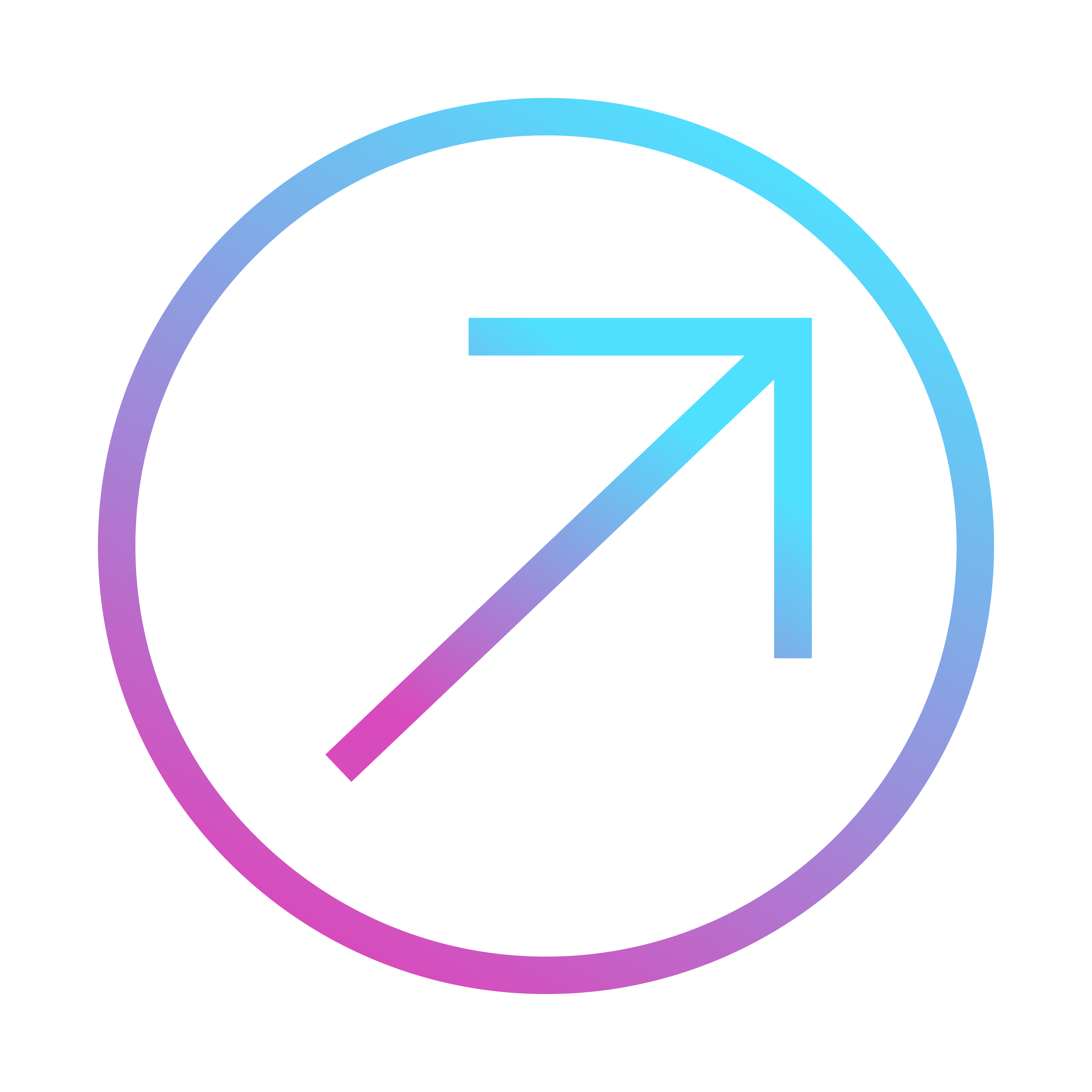 Upper right arrow